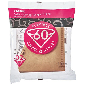 V60 Paper Filter 02 W 100 Sheets by HARIO