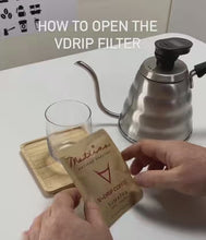 Load and play video in Gallery viewer, V-Drip Coffee Bags - box of 8 Ethiopia Yirgacheffe