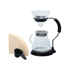 V60 Arm Stand Glass Dripper Set by HARIO