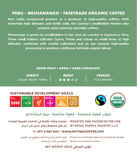 Peru Mishanango - Fairtrade Organic
