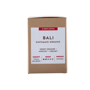 V-Drip Coffee Bags - box of 8 Bali Kintamani