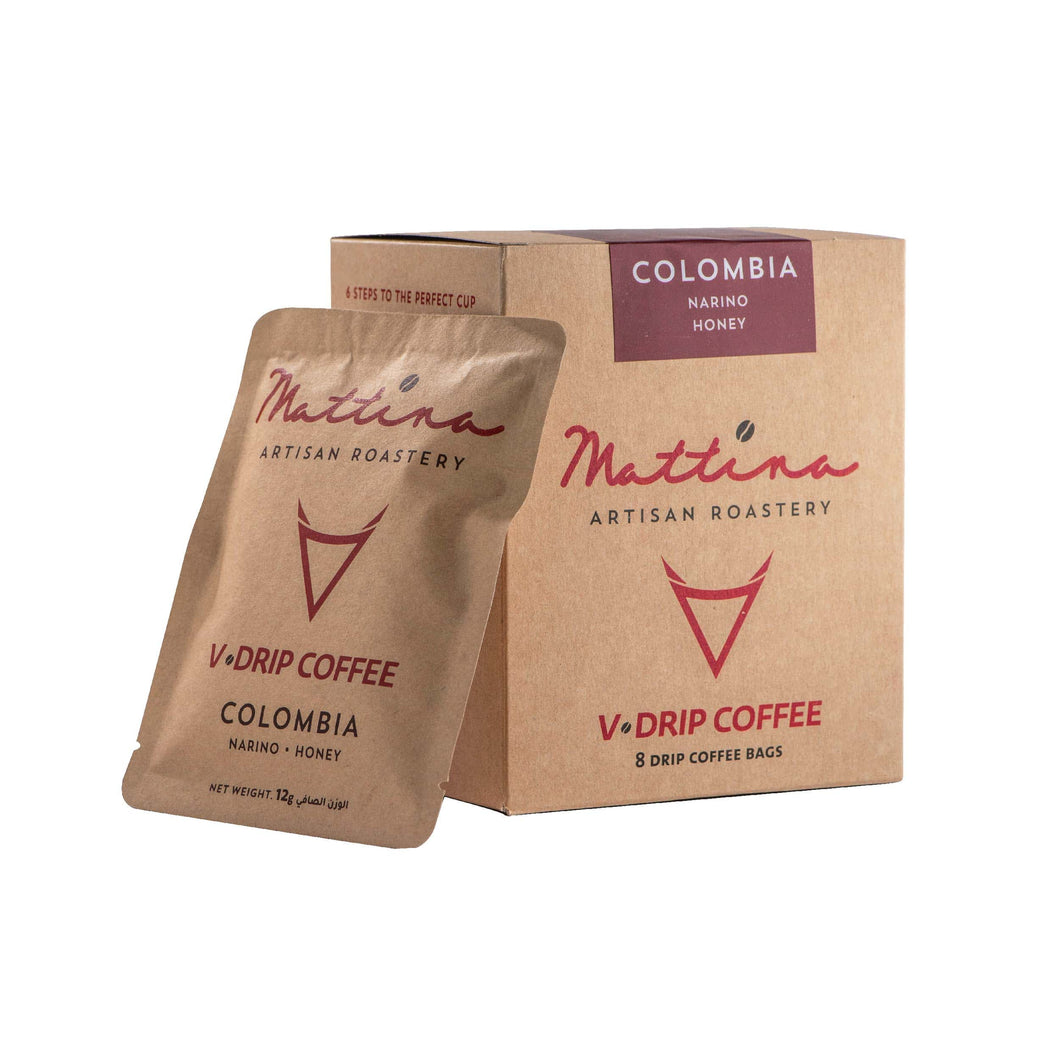 V-Drip Coffee Bags - box of 8 Colombia Narino