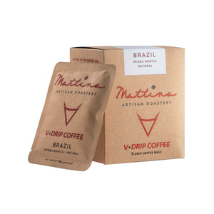  أكياس تقطير القهوة V- عبوة 8 أكياس البرازيل بيدرا بونيتا